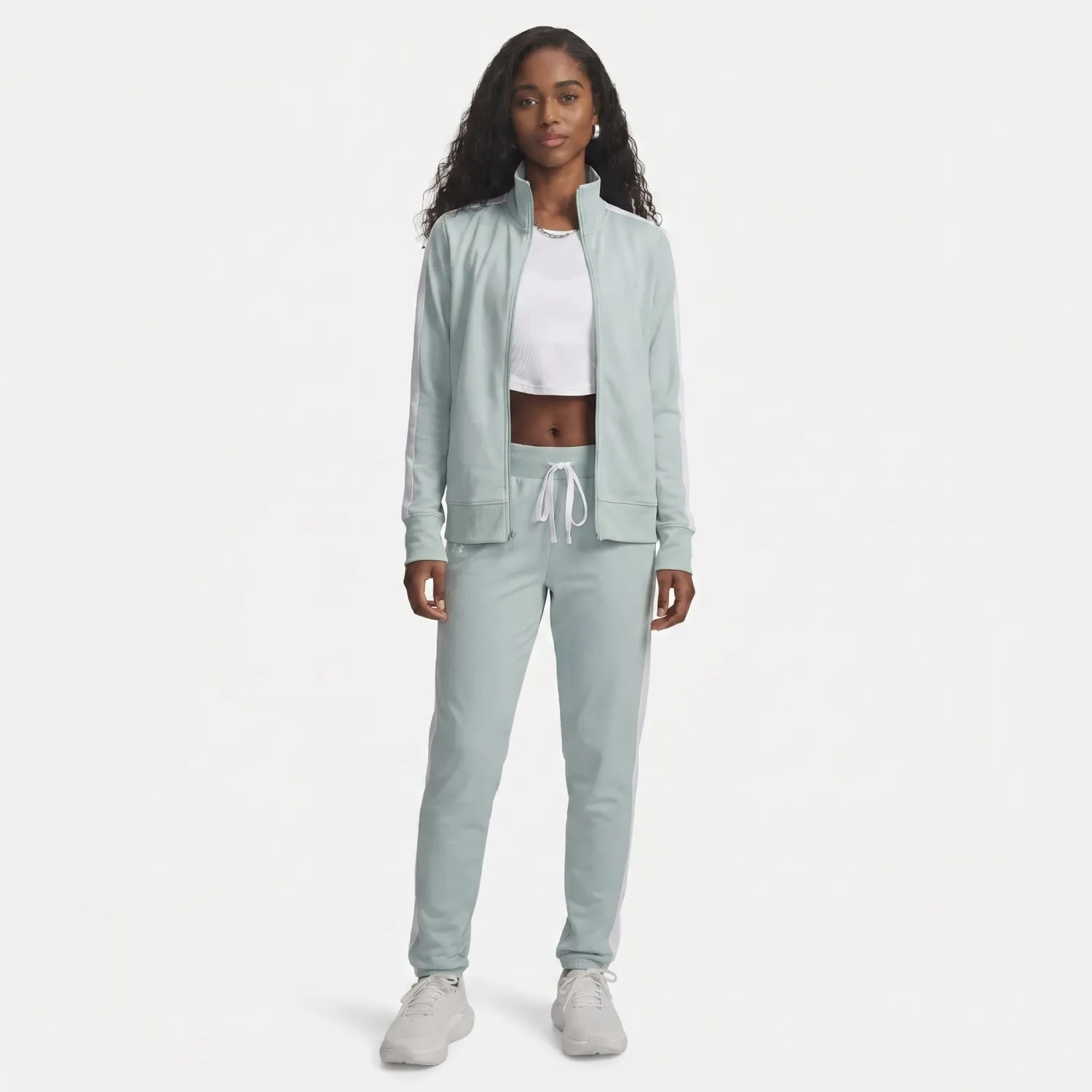 Under Armour Conjunto Under Armour Deportivo Mujer Tricot color celeste | Platanitos