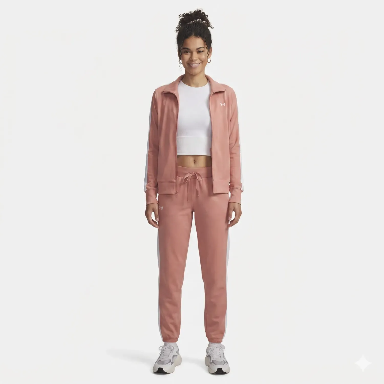 Under Armour Conjunto Under Armour Deportivo Mujer Tricot color rosado | Platanitos