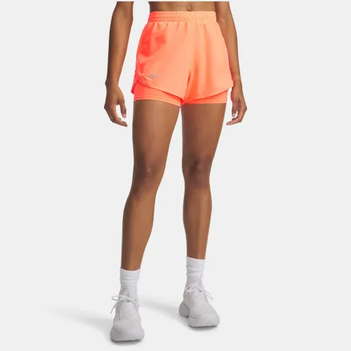 Under Armour Short Running Mujer Fly By 2-In-1