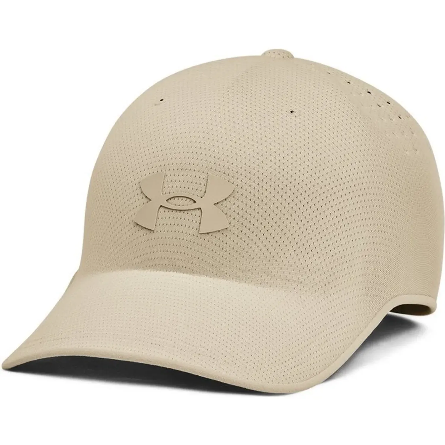 Gorro Under Armour Deportivo Unisex Stealthform Low Uncrushable color beige | Platanitos