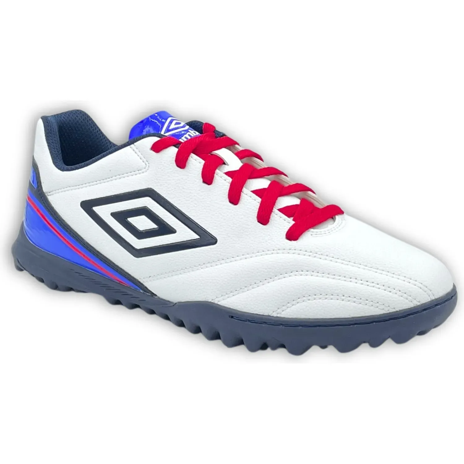 Umbro Zapatillas Umbro De Futbol Niño Calcio Lt Tf - Jnr color blanco / azul | Platanitos