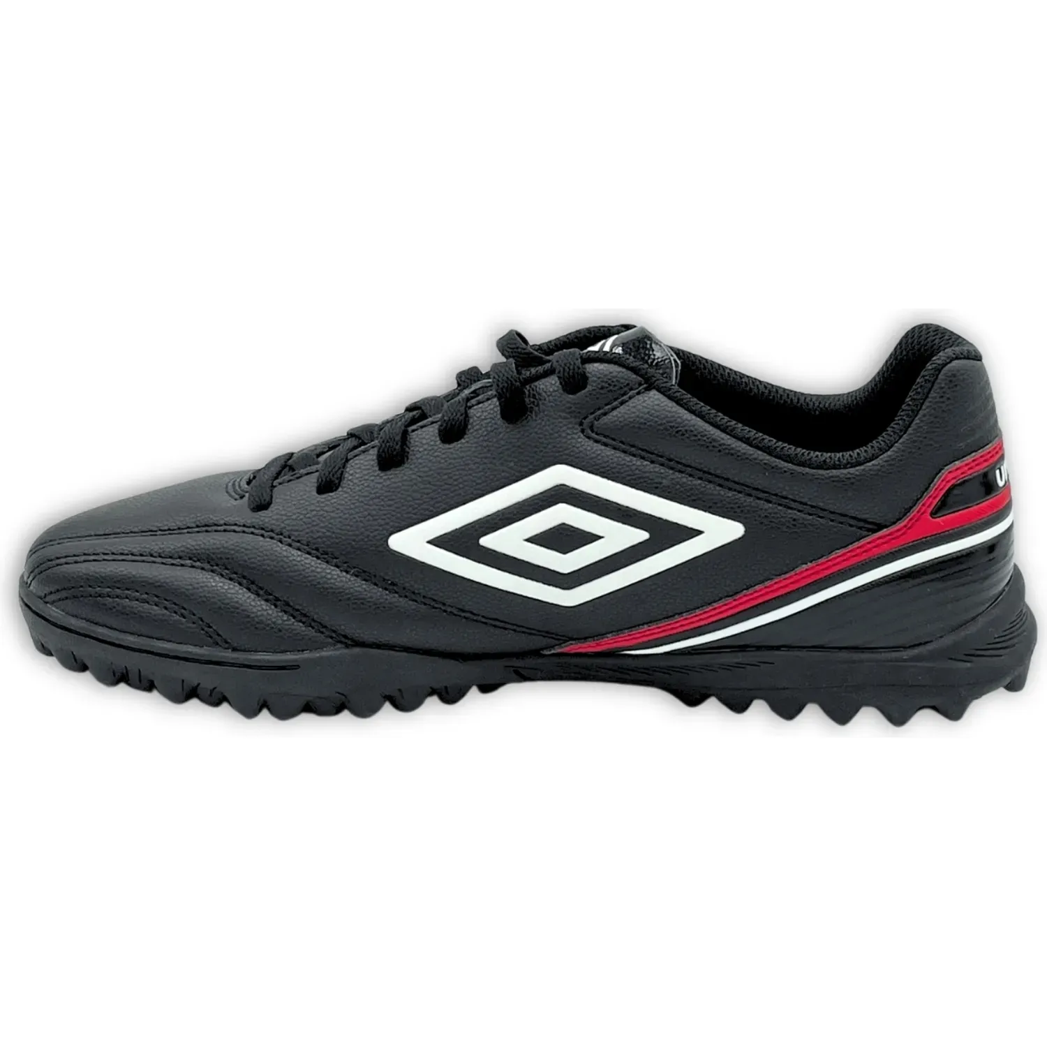 Umbro Zapatillas Umbro De Futbol Niño Calcio Lt Tf - Jnr color negro / rojo | Platanitos