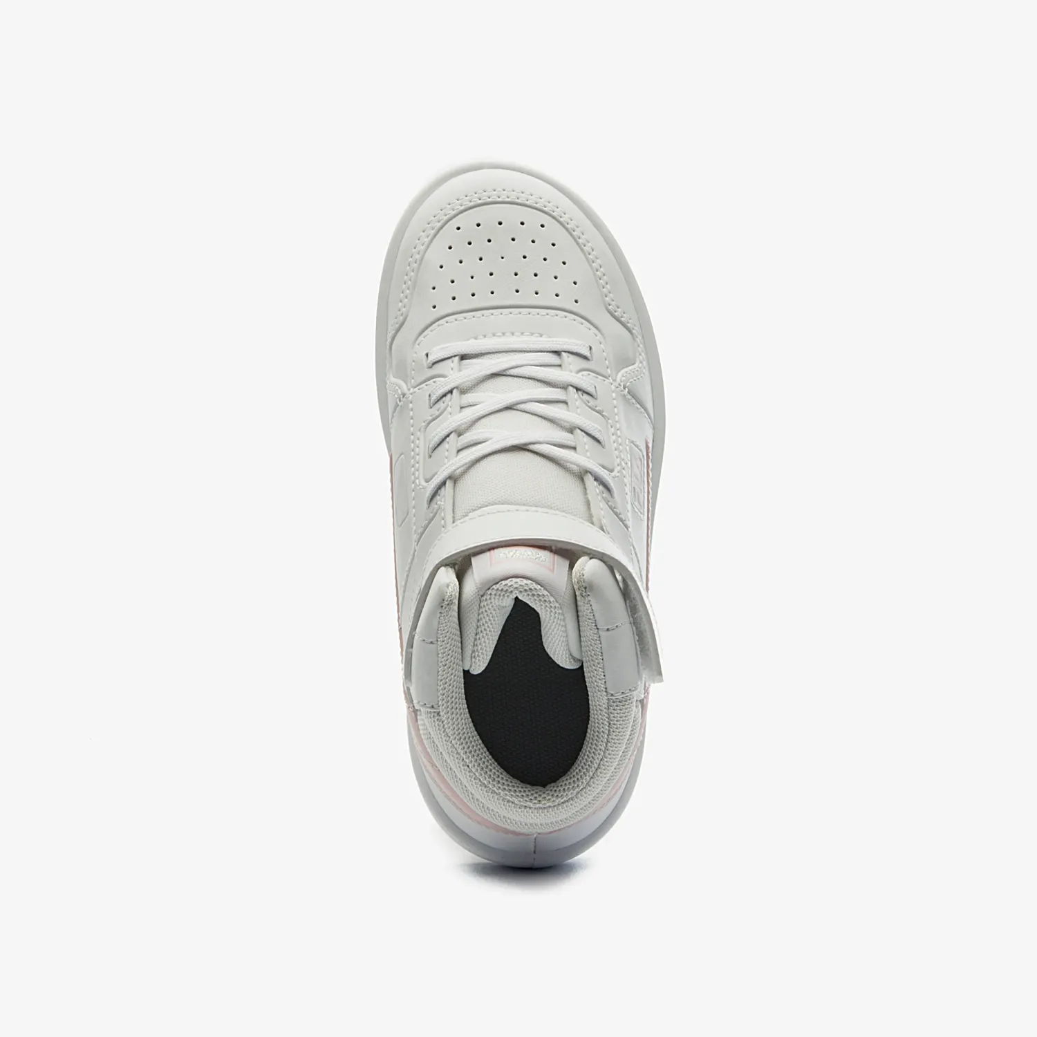 Zapatillas Fila Urbanas Niña Acd Classic Mid color blanco / rosado | Platanitos