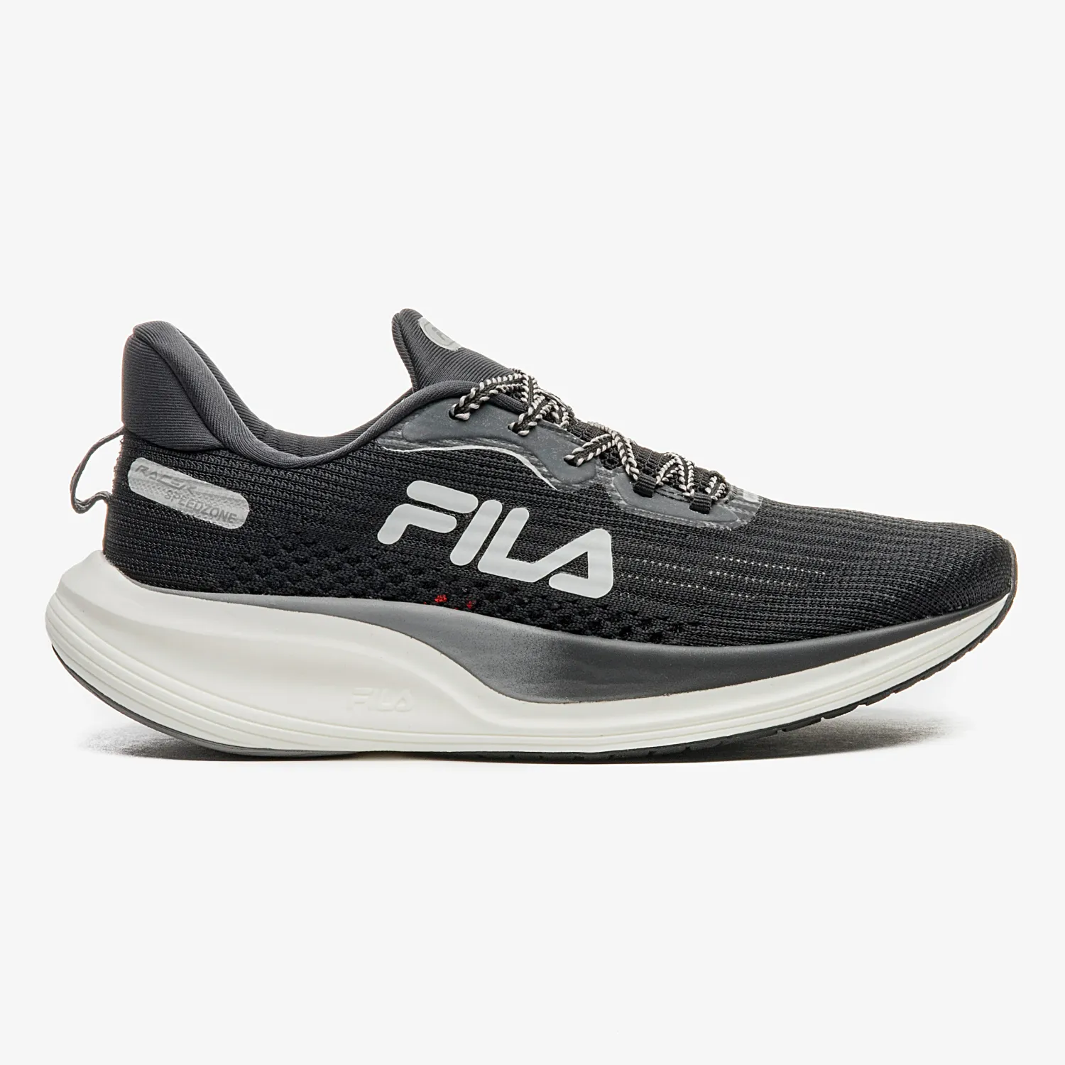 Zapatillas Fila Running Hombre Racer Speedzone color negro / blanco | Platanitos