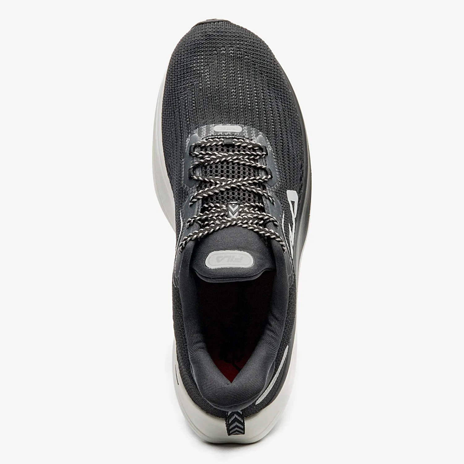 Zapatillas Fila Running Hombre Racer Speedzone color negro / blanco | Platanitos