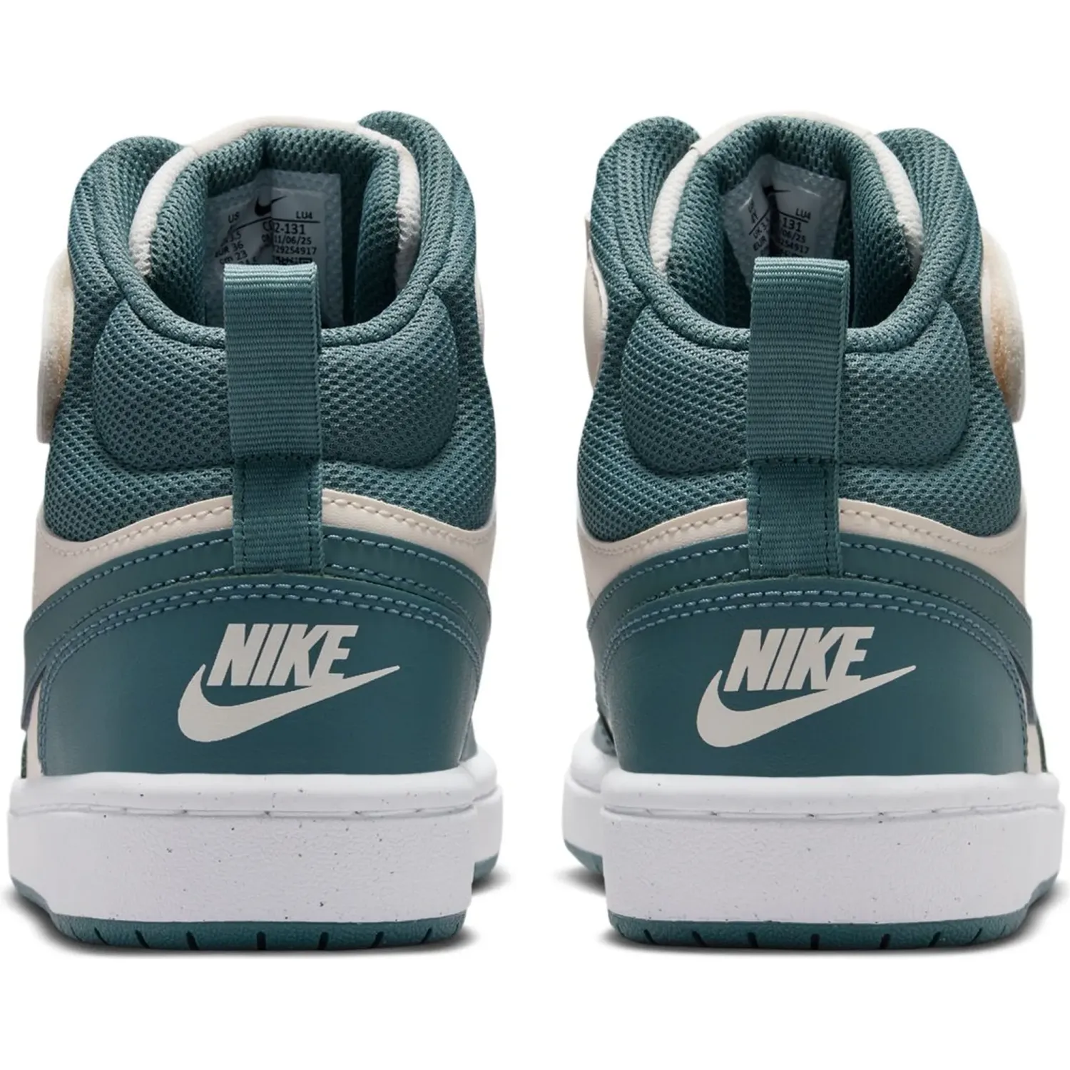 Nike Zapatillas Nike Urbanas Juvenil Court Borough Mid 2 Bg color blanco | Platanitos