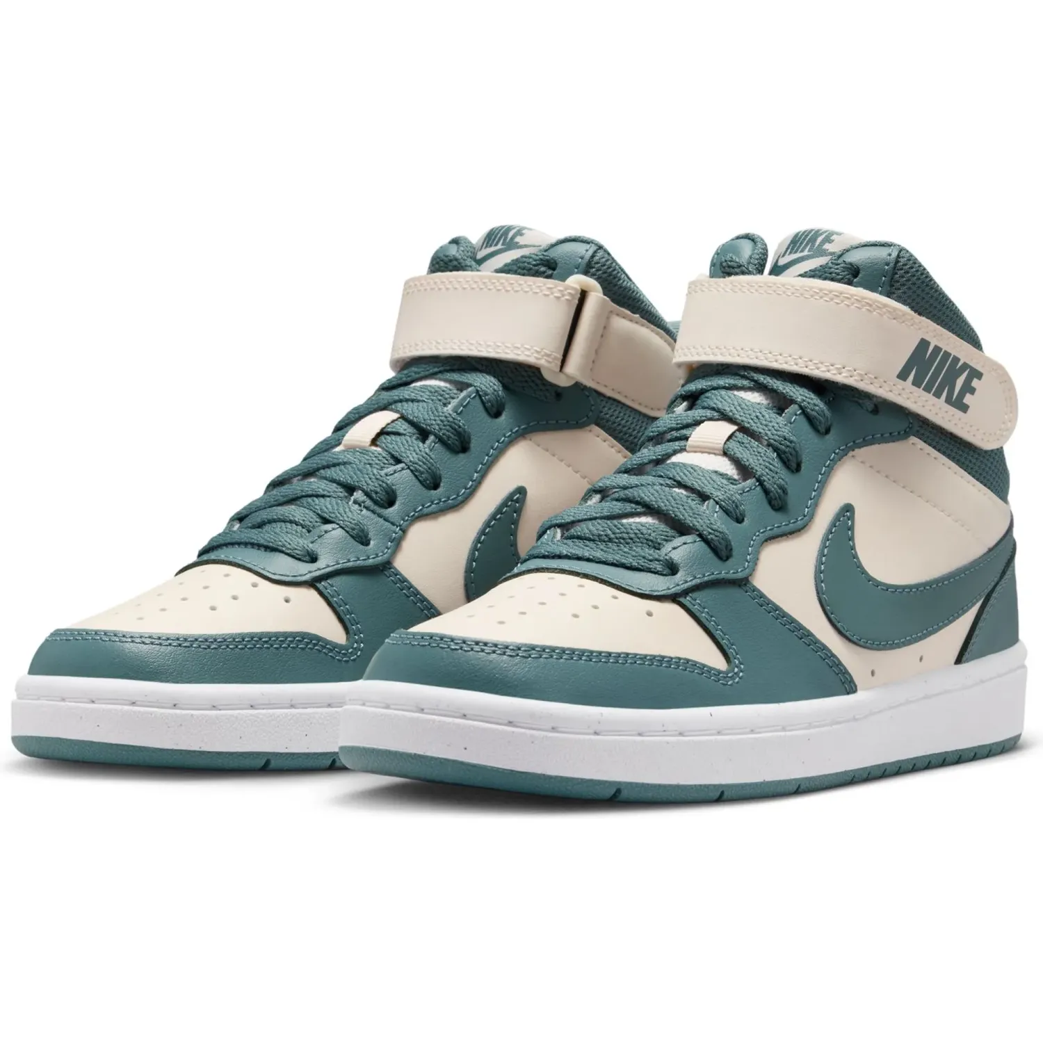 Nike Zapatillas Nike Urbanas Juvenil Court Borough Mid 2 Bg color blanco | Platanitos