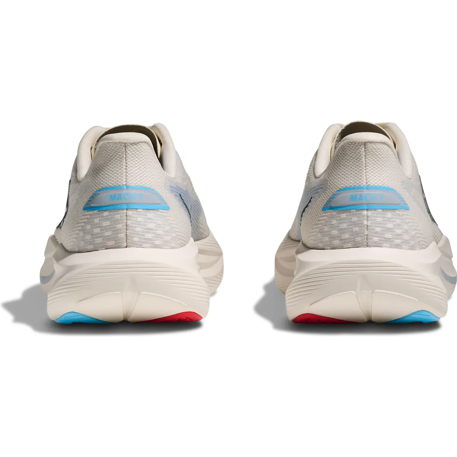 Zapatillas Hoka Running Mujer Mach 7 color blanco | Platanitos