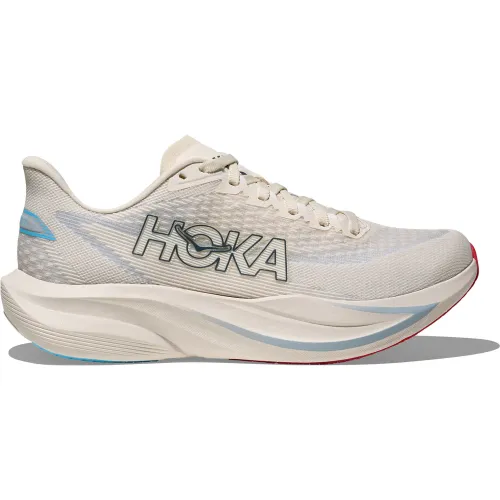 Zapatillas Hoka Running Mujer Mach 7 color blanco | Platanitos