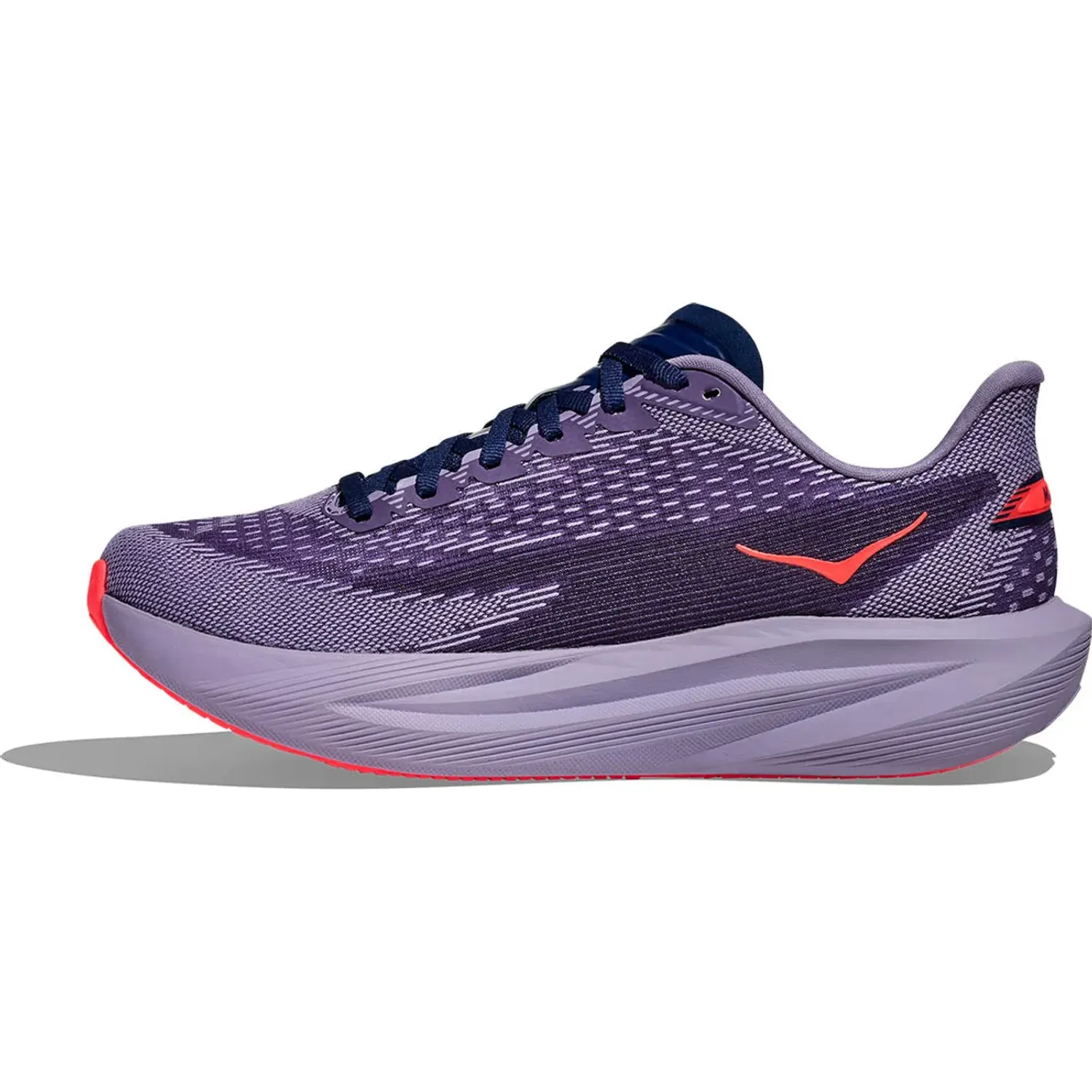 Zapatillas Hoka Running Mujer Mach 7 color morado | Platanitos