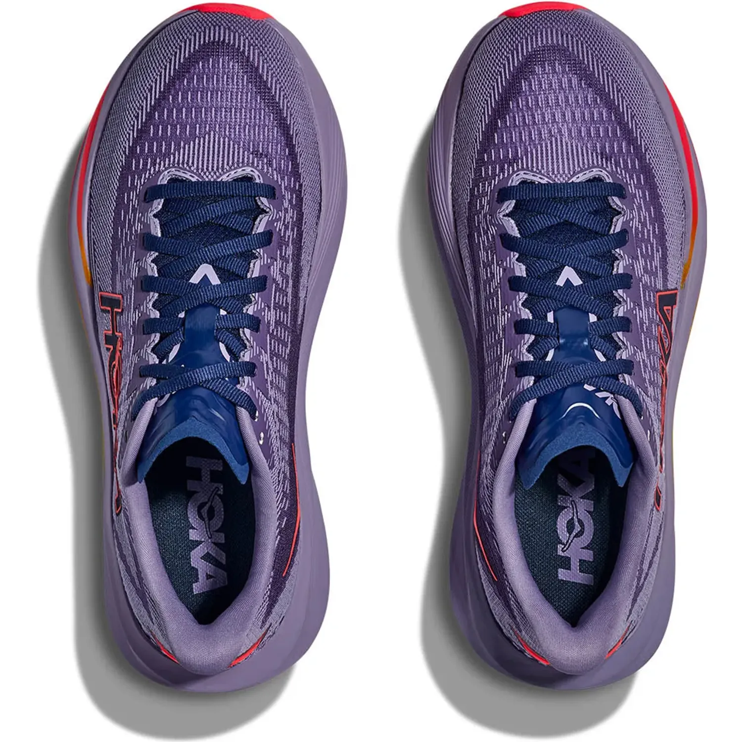 Zapatillas Hoka Running Mujer Mach 7 color morado | Platanitos