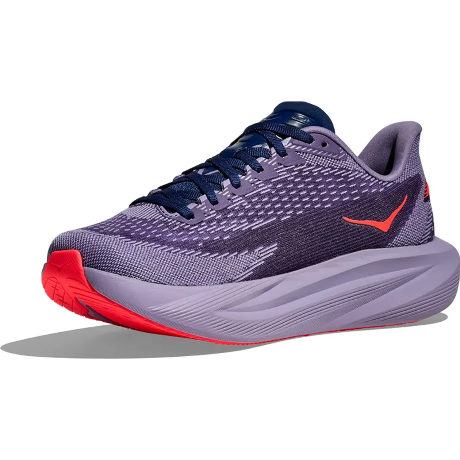 Zapatillas Hoka Running Mujer Mach 7 color morado | Platanitos