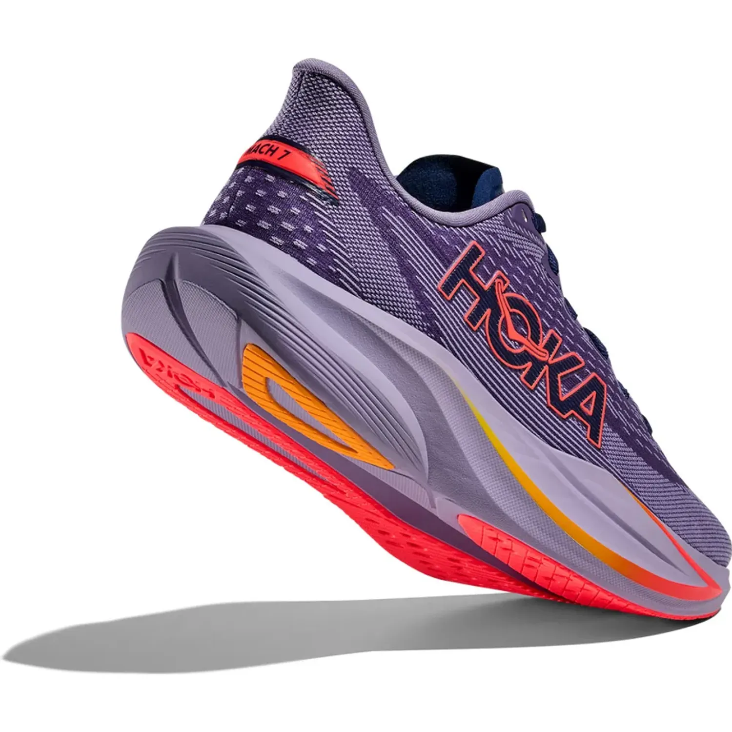 Zapatillas Hoka Running Mujer Mach 7 color morado | Platanitos