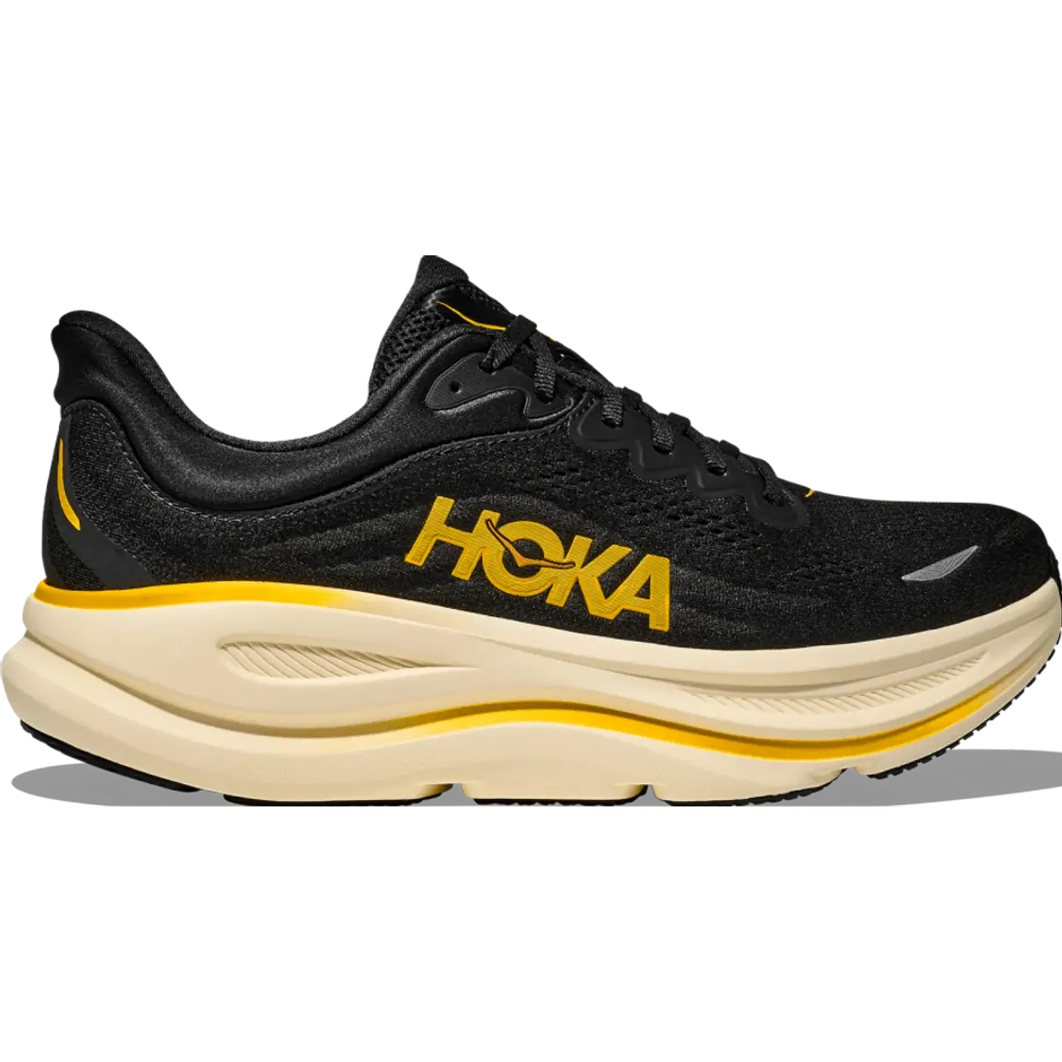 HOKA Zapatillas Hoka Running Hombre Bondi 9 color negro | Platanitos