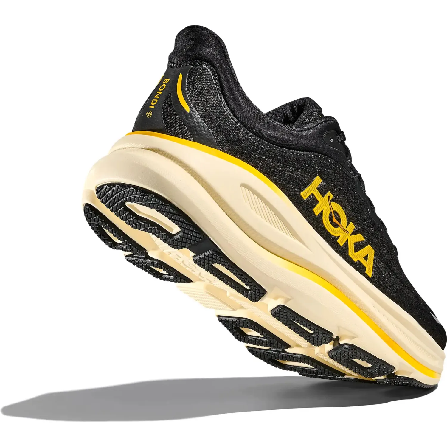HOKA Zapatillas Hoka Running Hombre Bondi 9 color negro | Platanitos