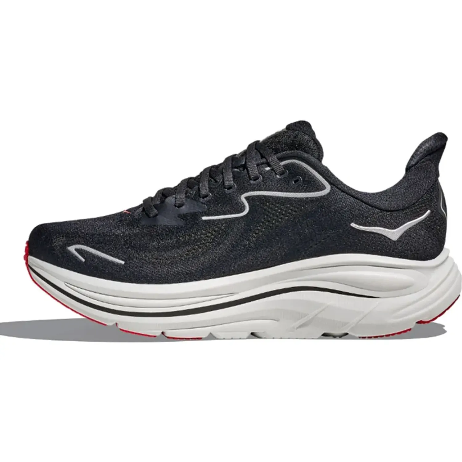 HOKA Zapatillas Hoka Running Hombre Clifton 10 color negro | Platanitos