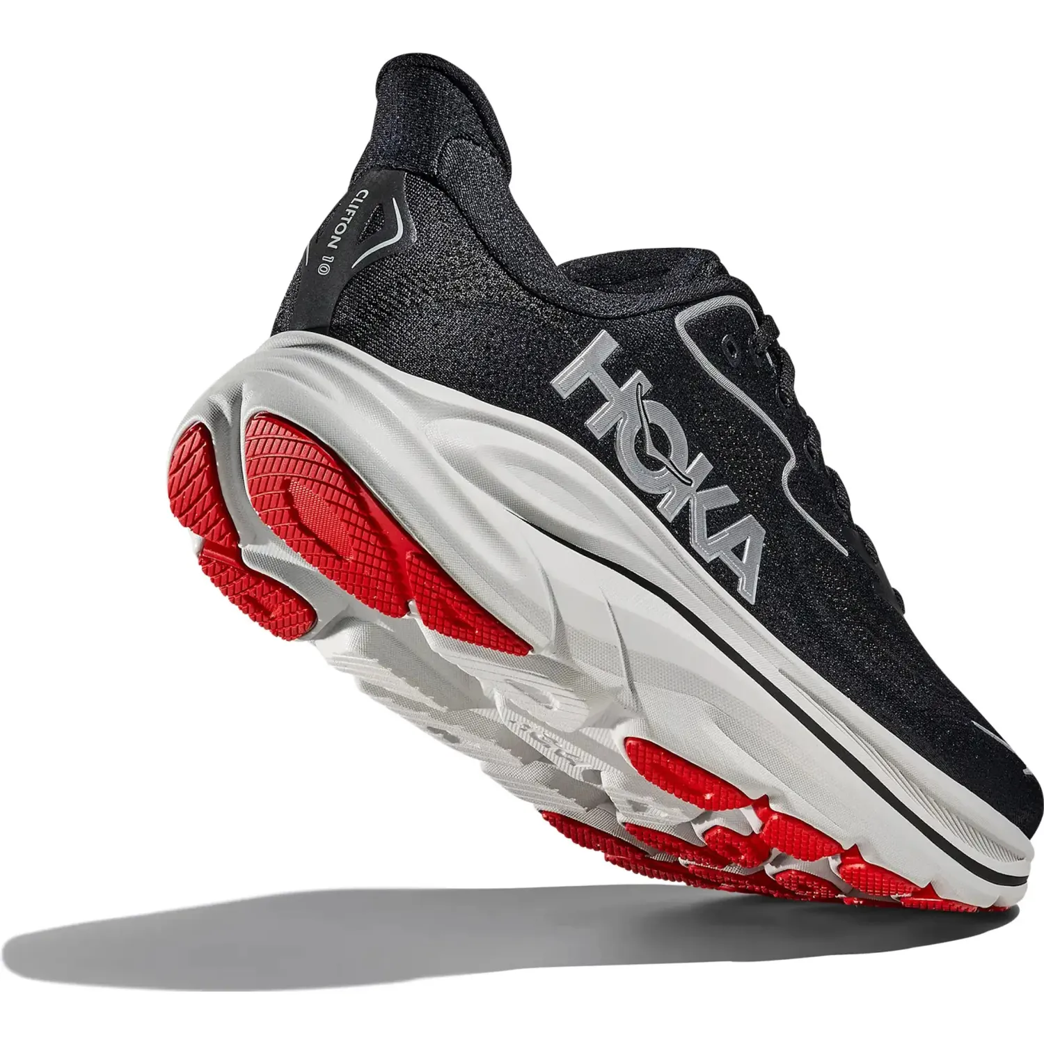 HOKA Zapatillas Hoka Running Hombre Clifton 10 color negro | Platanitos