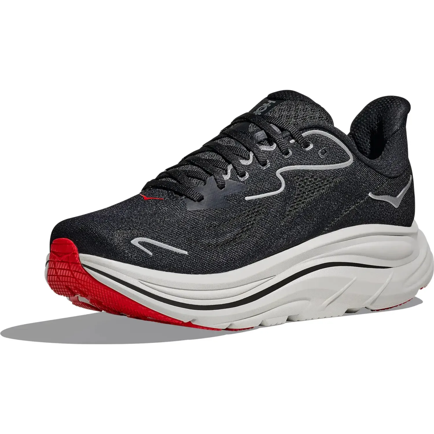 HOKA Zapatillas Hoka Running Hombre Clifton 10 color negro | Platanitos