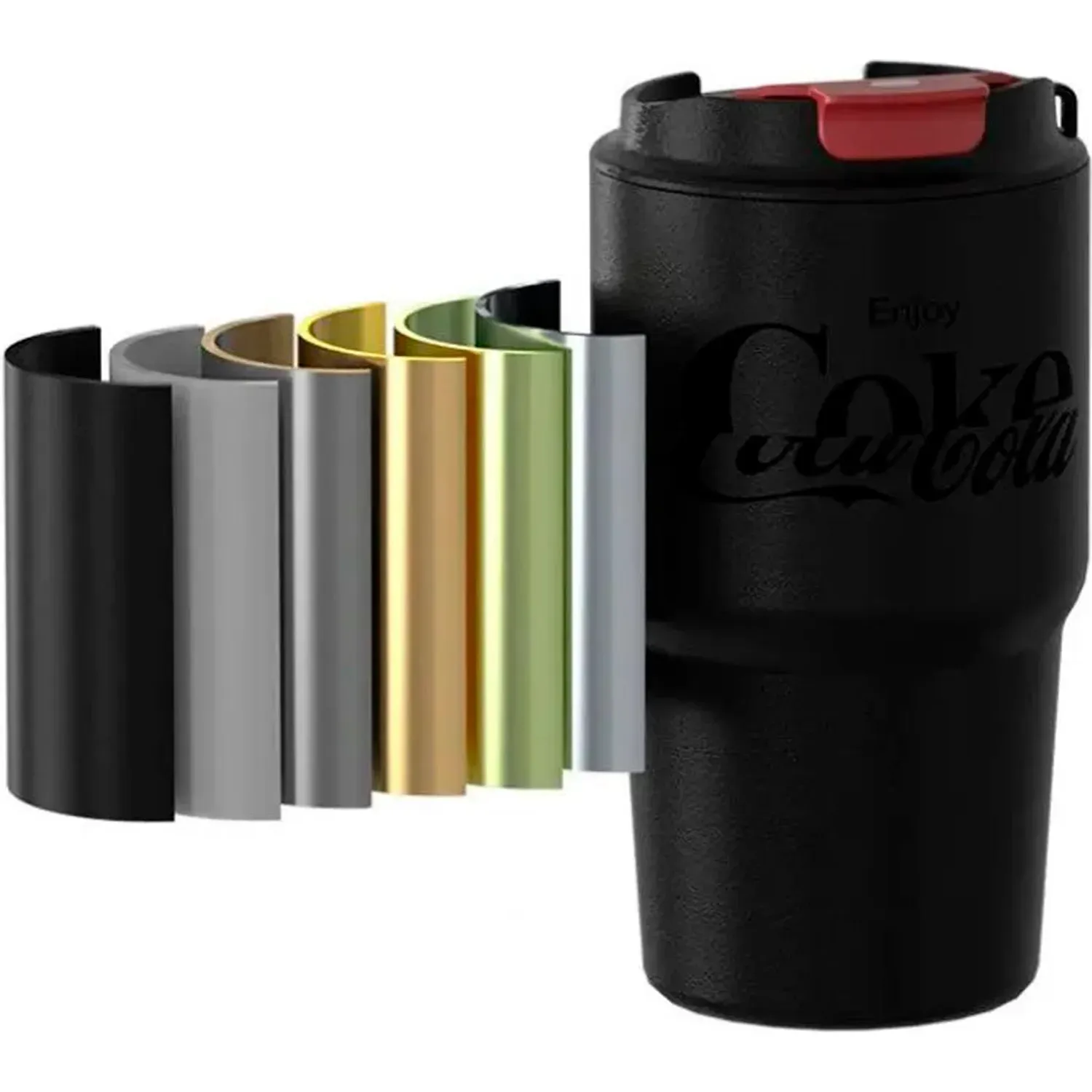 GERM Vaso Germ Térmico Coca‑cola Enjoy Noche - 590ml color negro | Platanitos