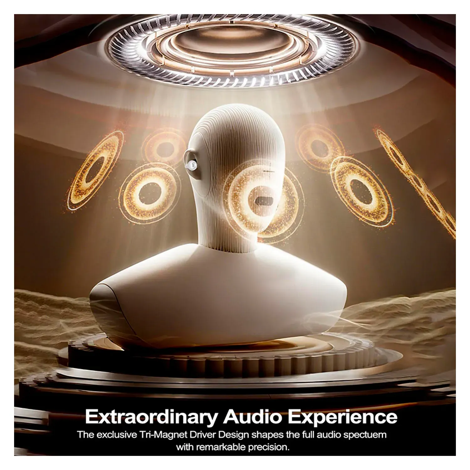 Audifonos Remax Inalámbricos Ows-20  Bluetooth 5,3 color blanco | Platanitos