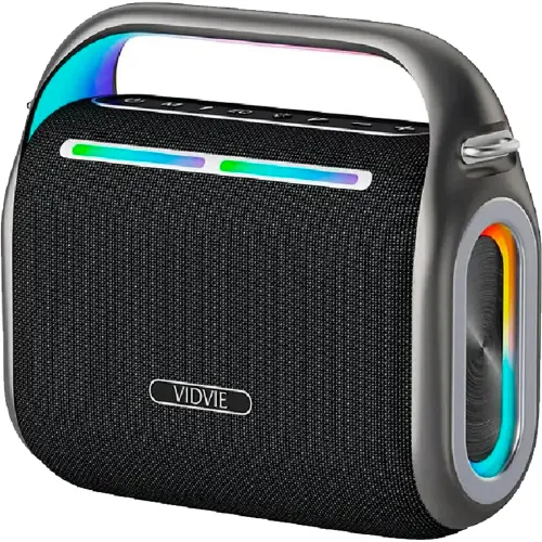 Parlante Vidvie Karaoke Portátil Xl-Sp922 Bluetooth 5.0 color negro | Platanitos