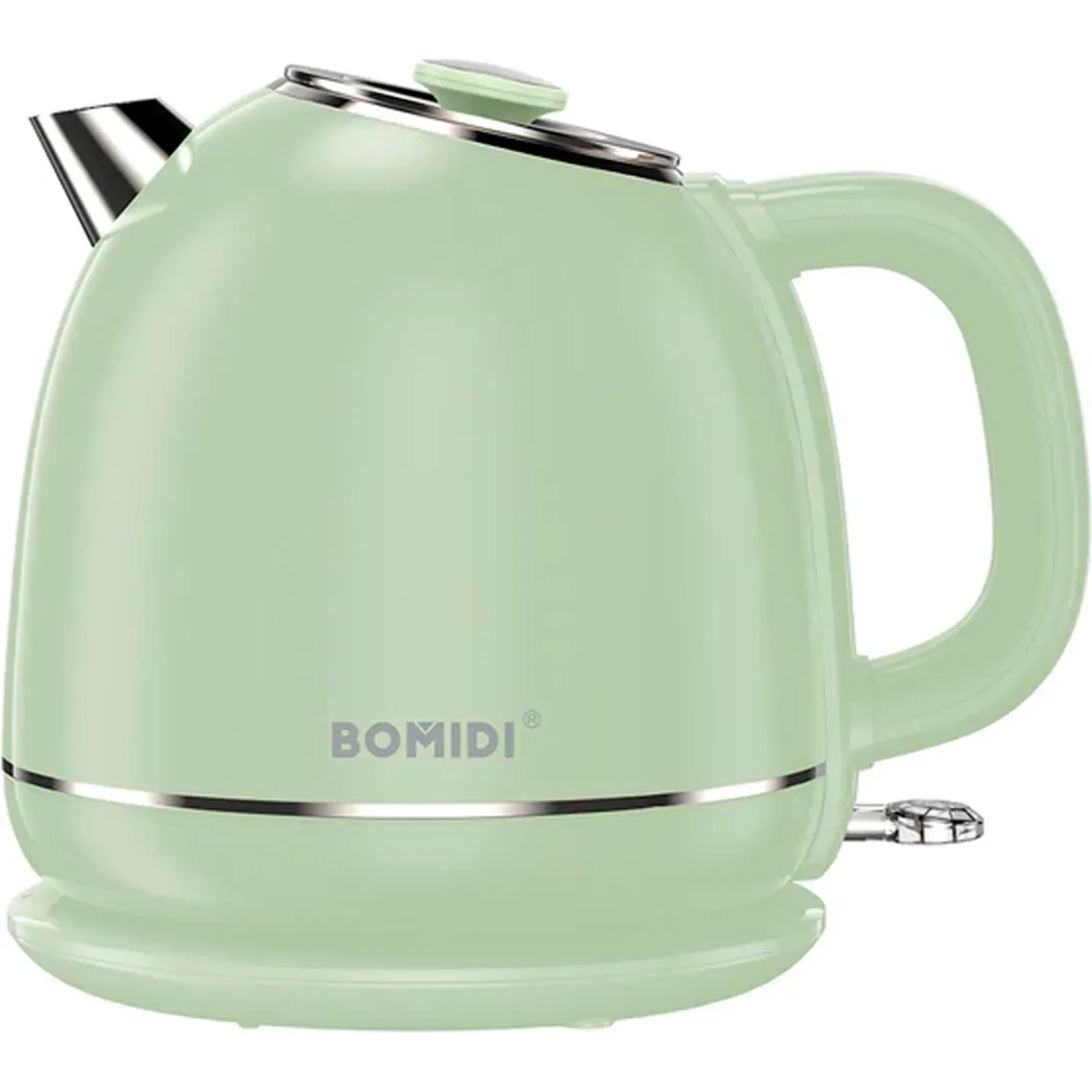 Hervidor Bomidi Eléctrico Retro Modelo Yd-1831 Capacidad 1,7l color verde | Platanitos