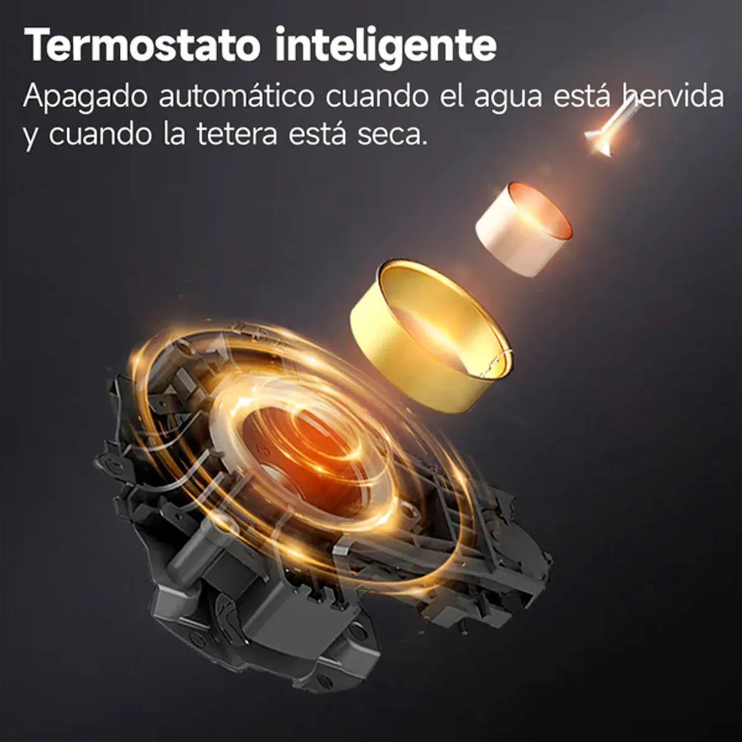 Hervidor Bomidi Eléctrico Retro Modelo Yd-1831 Capacidad 1,7l color verde | Platanitos