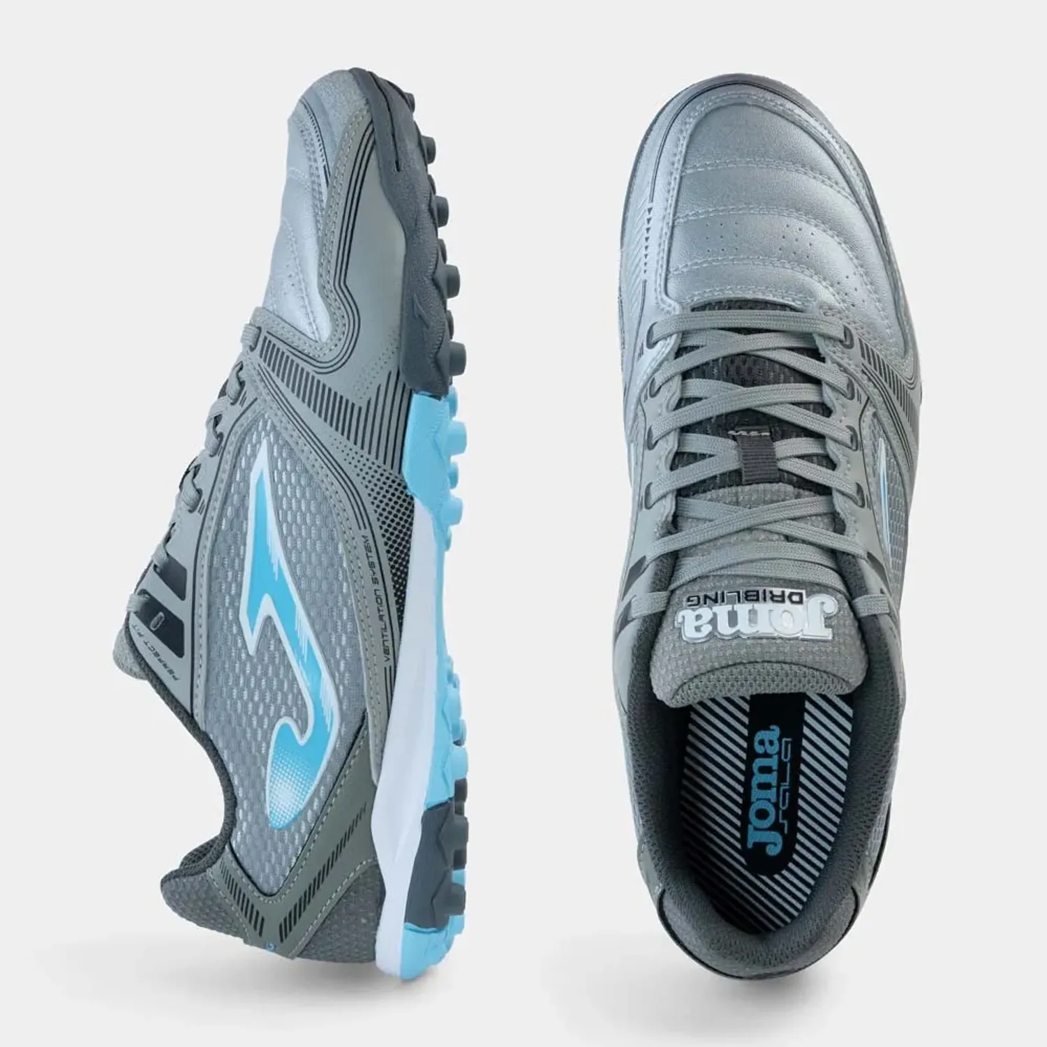 Zapatillas Joma De Futbol Hombre Dribling 2612 Tf color gris | Platanitos