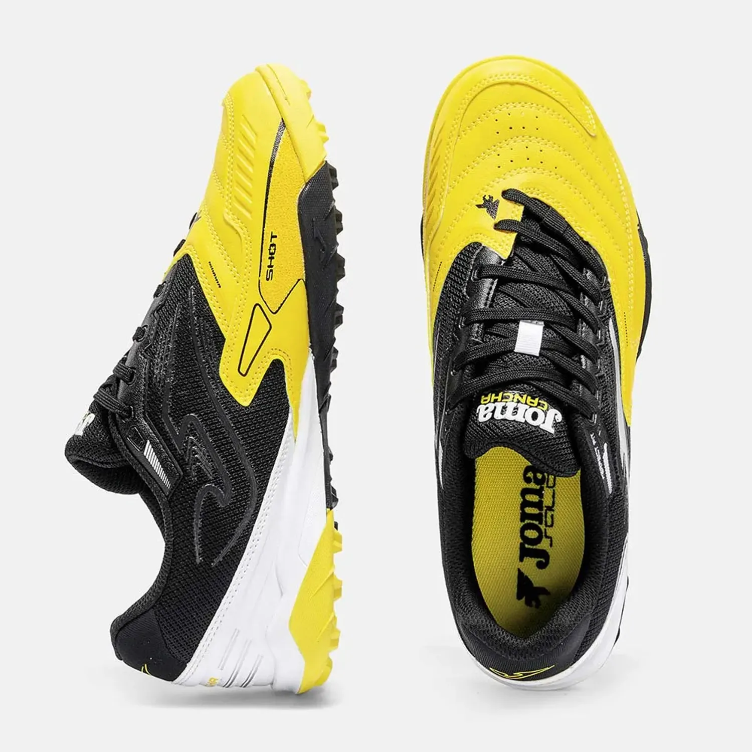 Zapatillas Joma De Futbol Hombre Cancha 2628 Tf color amarillo / negro | Platanitos