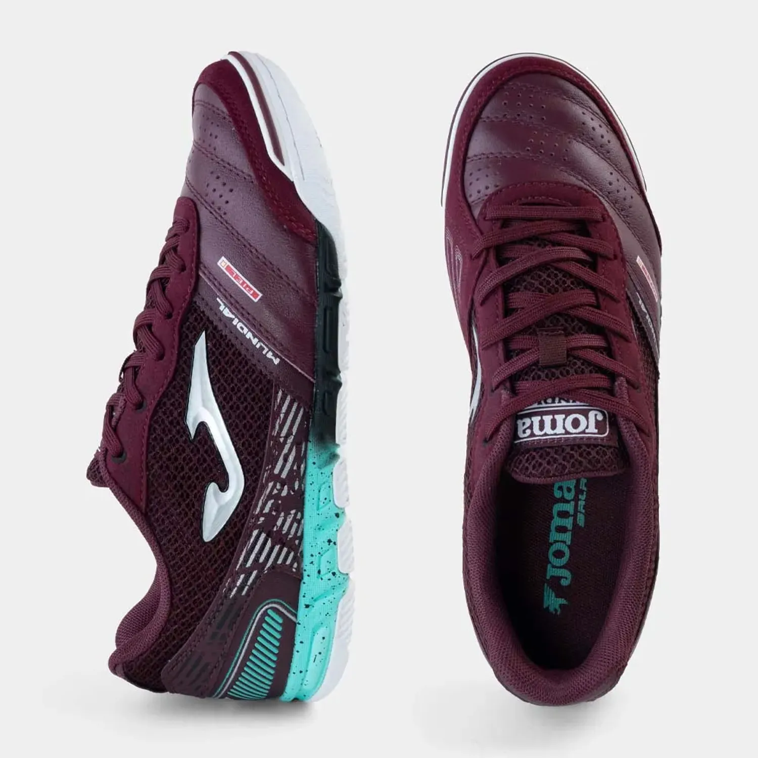 Zapatillas Joma De Futbol Hombre Sala Mundial 2620 In color vino | Platanitos