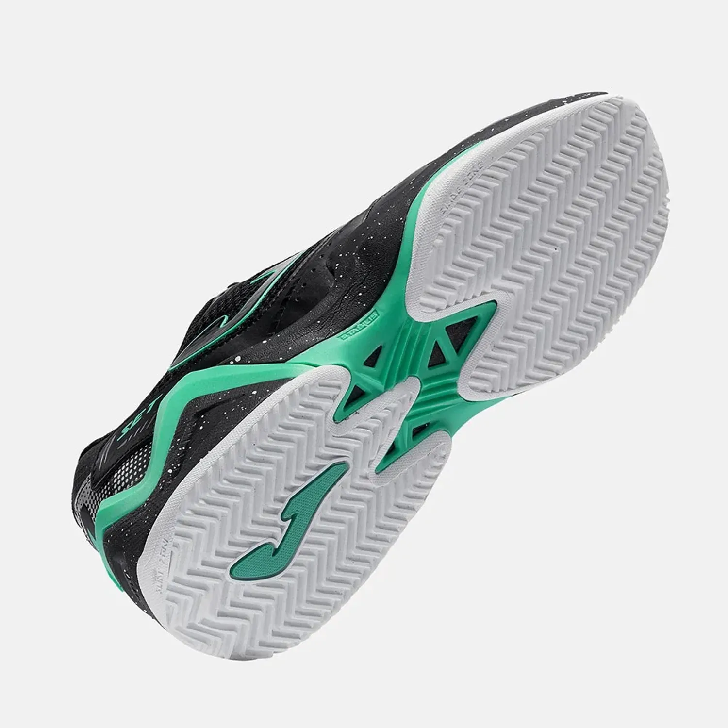 Zapatillas Joma De Tennis Hombre Set Men 2601 C color negro / turquesa | Platanitos
