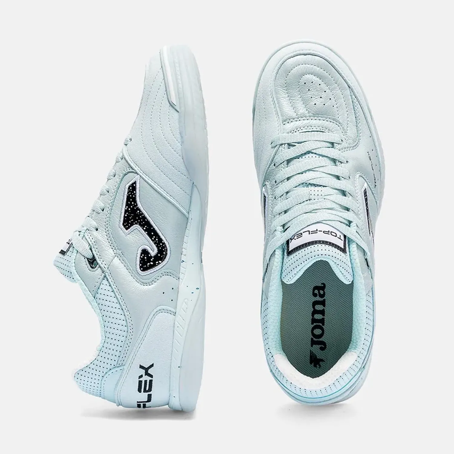 Zapatillas Joma De Futbol Unisex Sala Top Flex 2627 In color turquesa | Platanitos