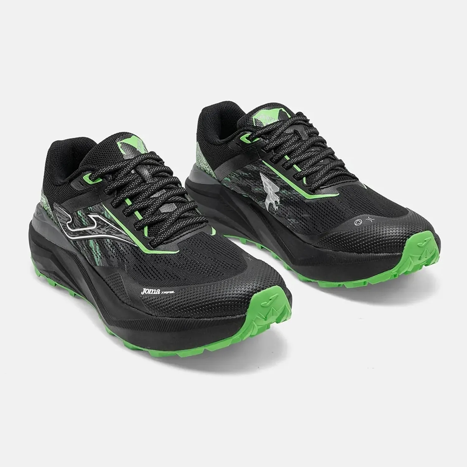 Zapatillas Joma Trail Running Hombre Kubor 2601 color negro | Platanitos