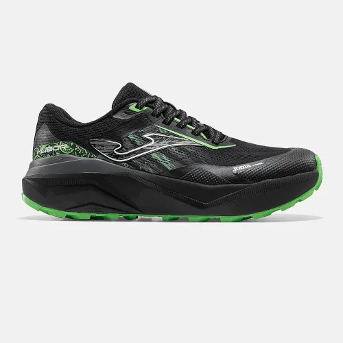 Zapatillas Joma Trail Running Hombre Kubor 2601 color negro | Platanitos