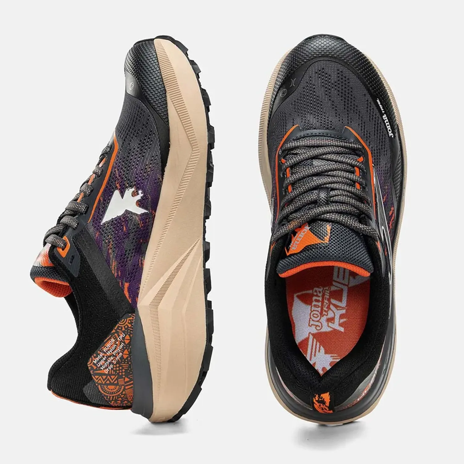 JOMA Zapatillas Joma Trail Running Hombre Kubor 2619 color morado | Platanitos