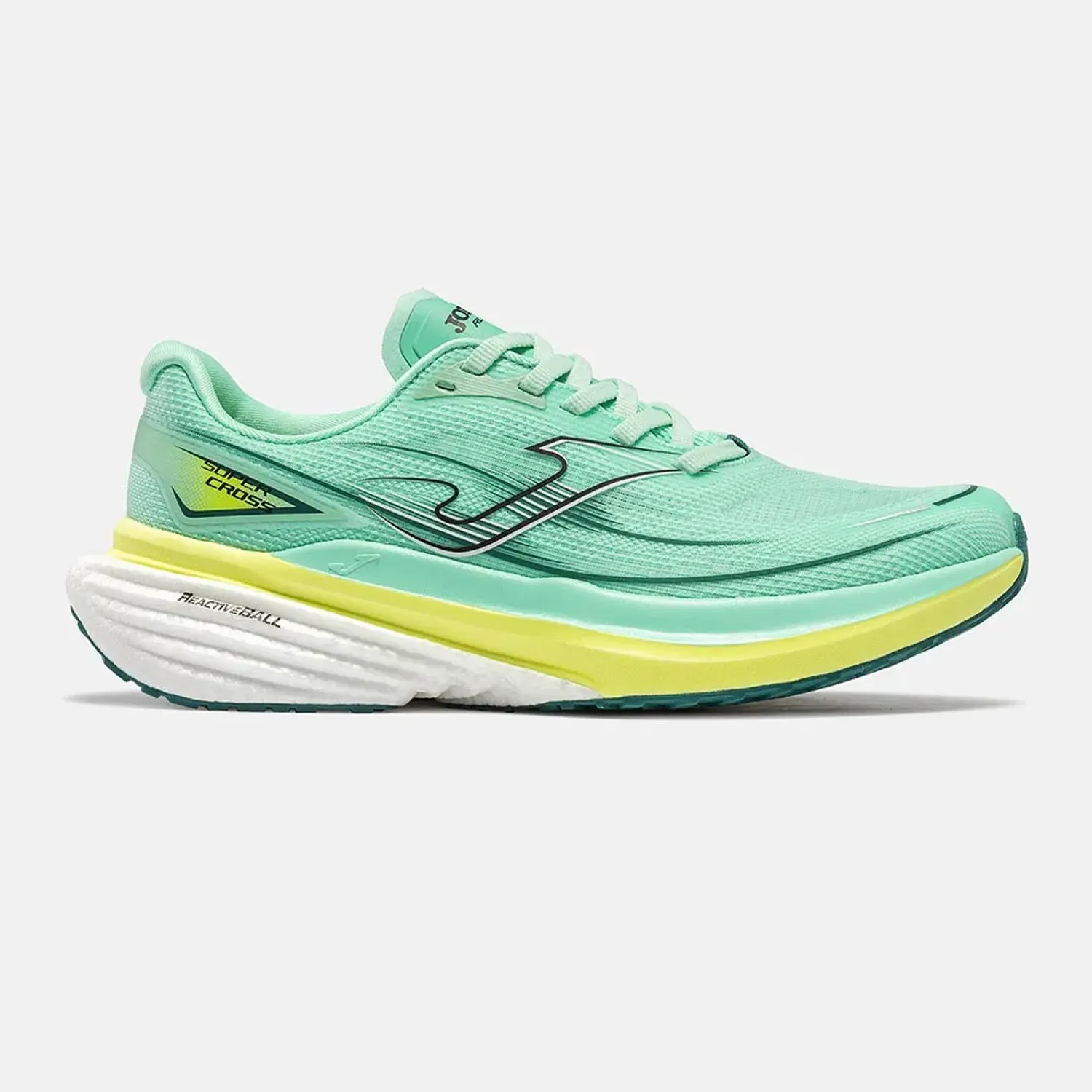 Zapatillas Joma Running Hombre Supecross Men 2627 color turquesa | Platanitos