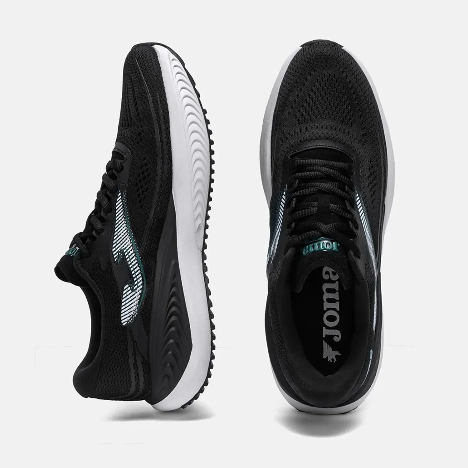 Zapatillas Joma Running Hombre Titanium 2601 color negro | Platanitos