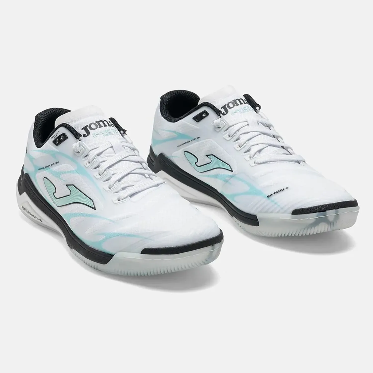 Zapatillas Joma De Futbol Hombre Sala Invicto 2602 In color blanco | Platanitos