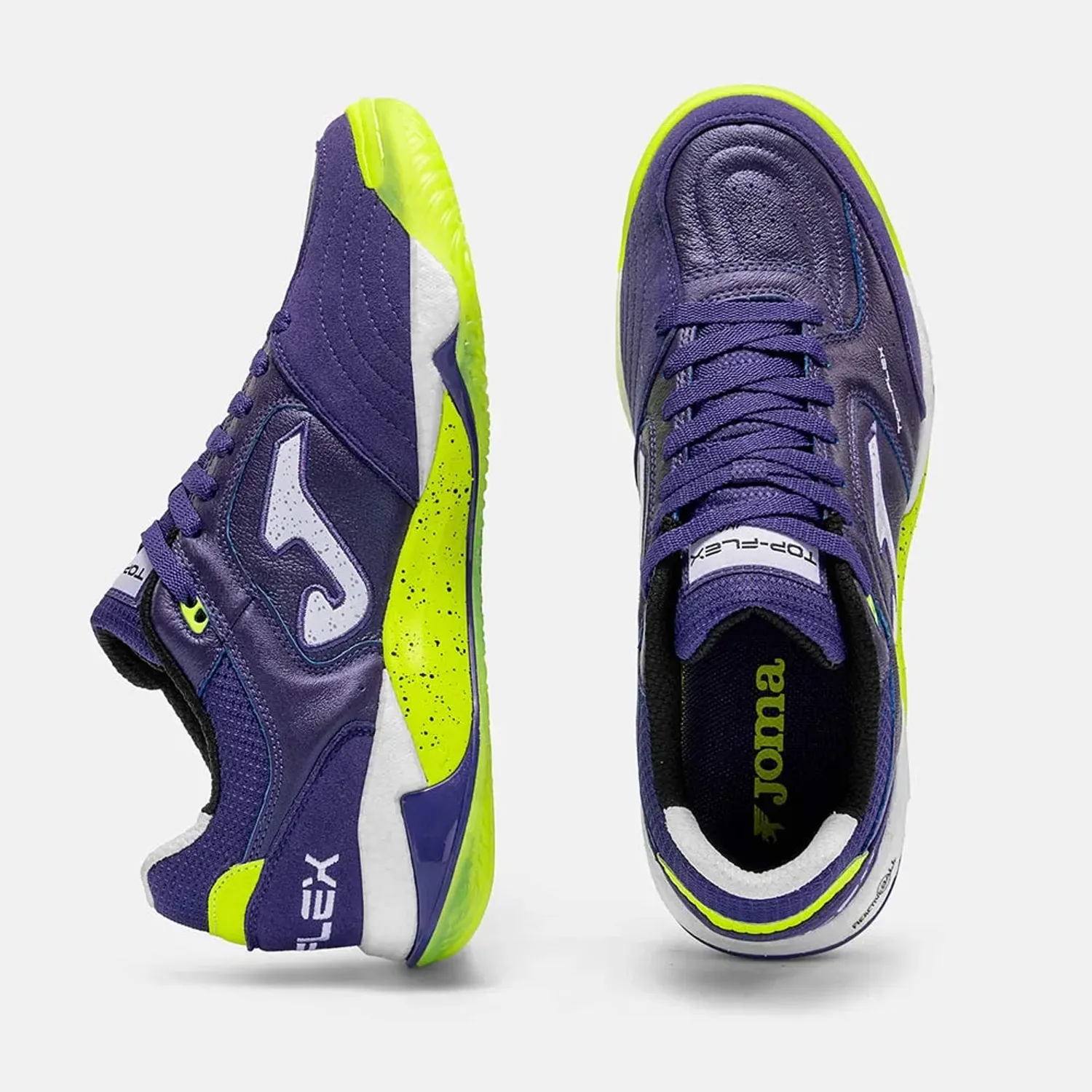 Zapatillas Joma De Futbol Hombre Sala Top Flex Plus 2619 In color morado | Platanitos