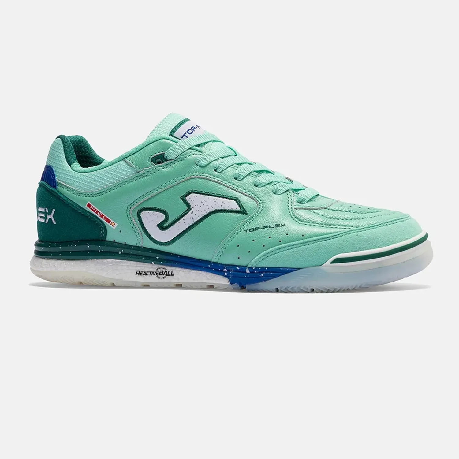 Zapatillas Joma De Futbol Unisex Sala Top Flex Rebound 2615 In color turquesa | Platanitos