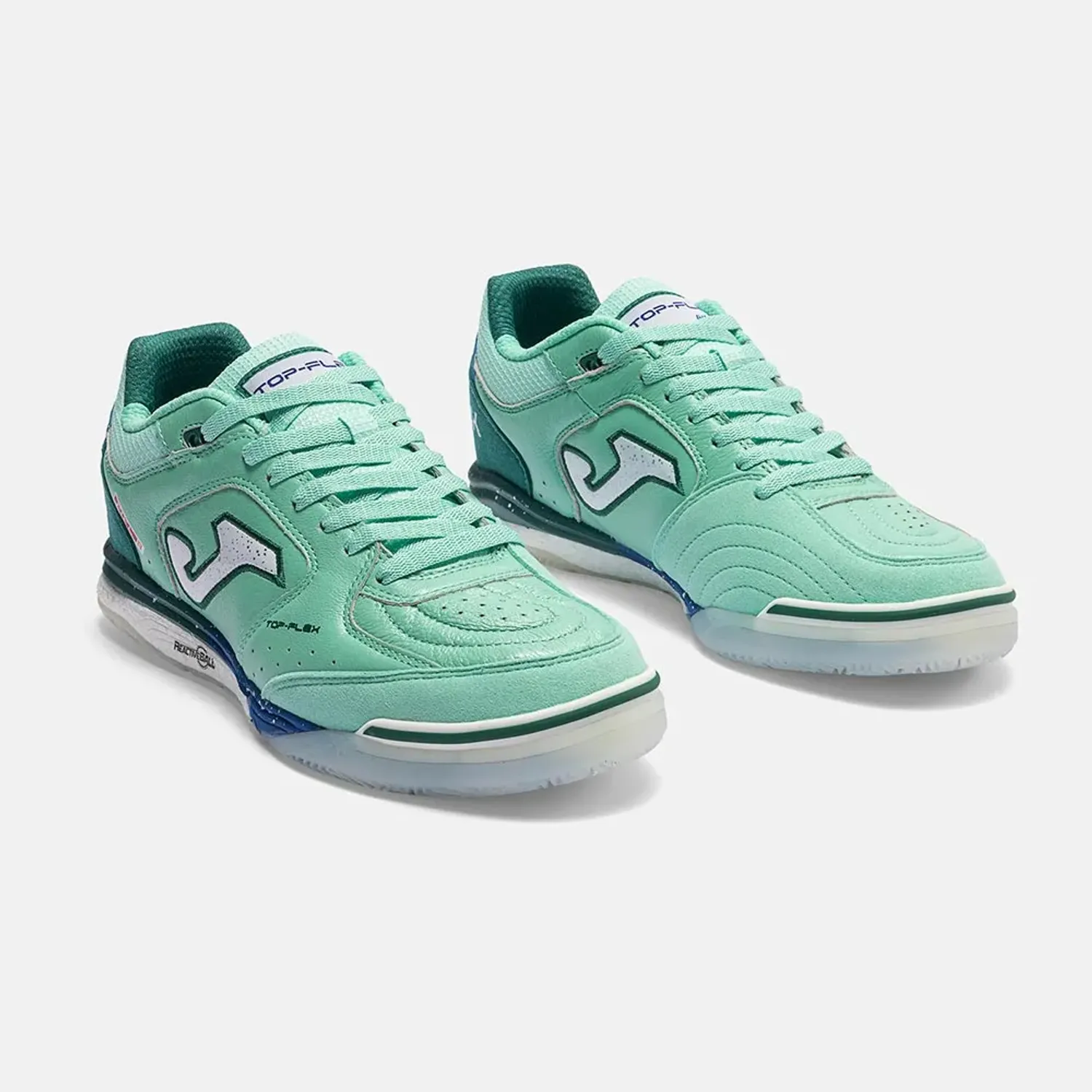 Zapatillas Joma De Futbol Unisex Sala Top Flex Rebound 2615 In color turquesa | Platanitos