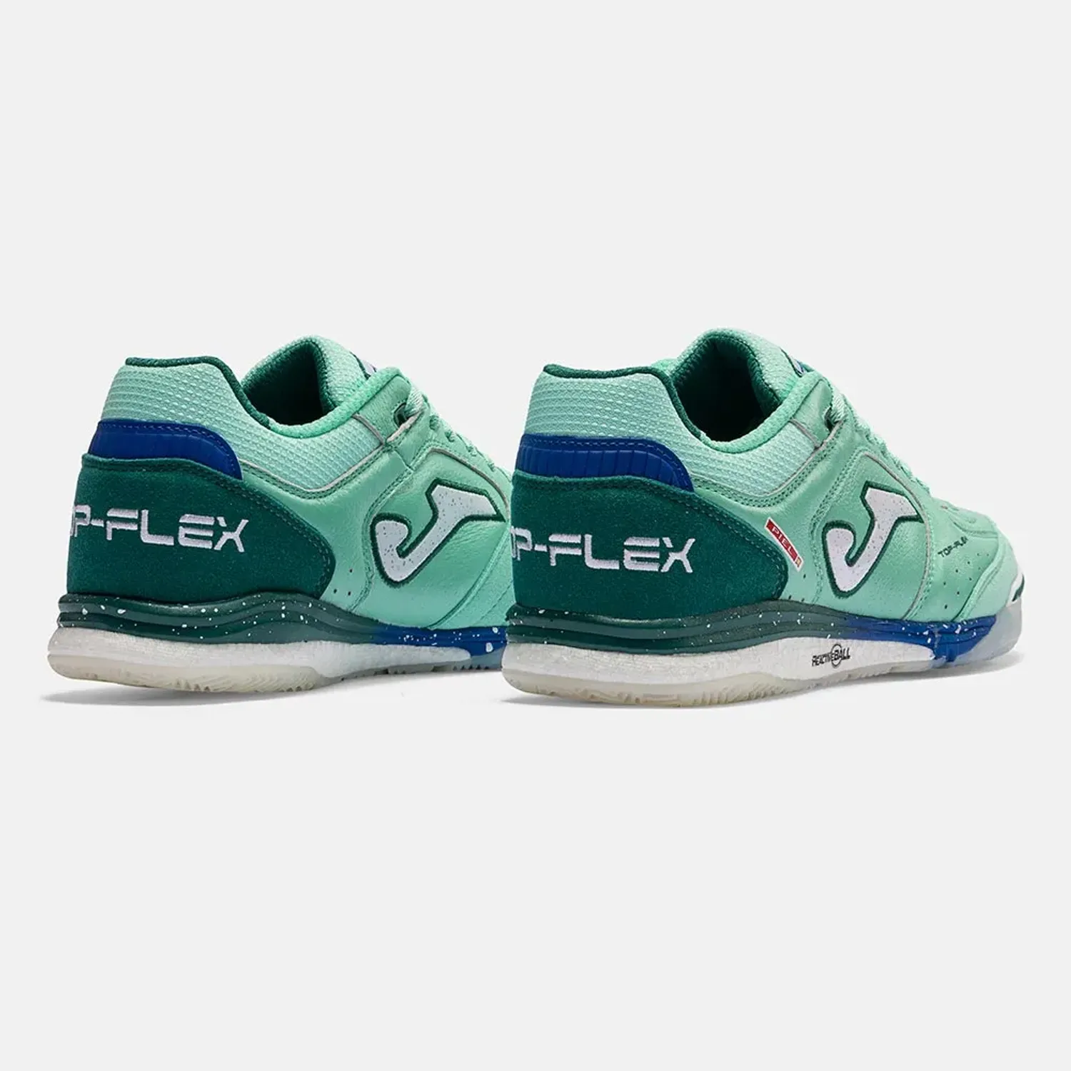 Zapatillas Joma De Futbol Unisex Sala Top Flex Rebound 2615 In color turquesa | Platanitos