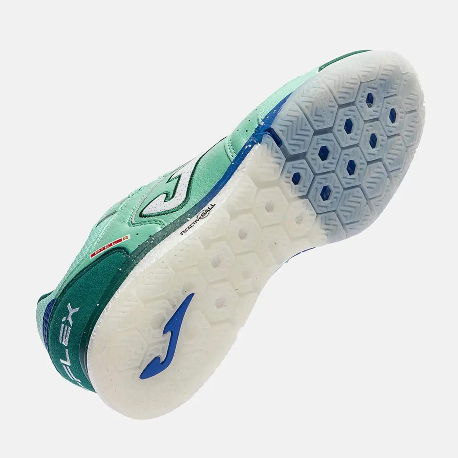 Zapatillas Joma De Futbol Unisex Sala Top Flex Rebound 2615 In color turquesa | Platanitos