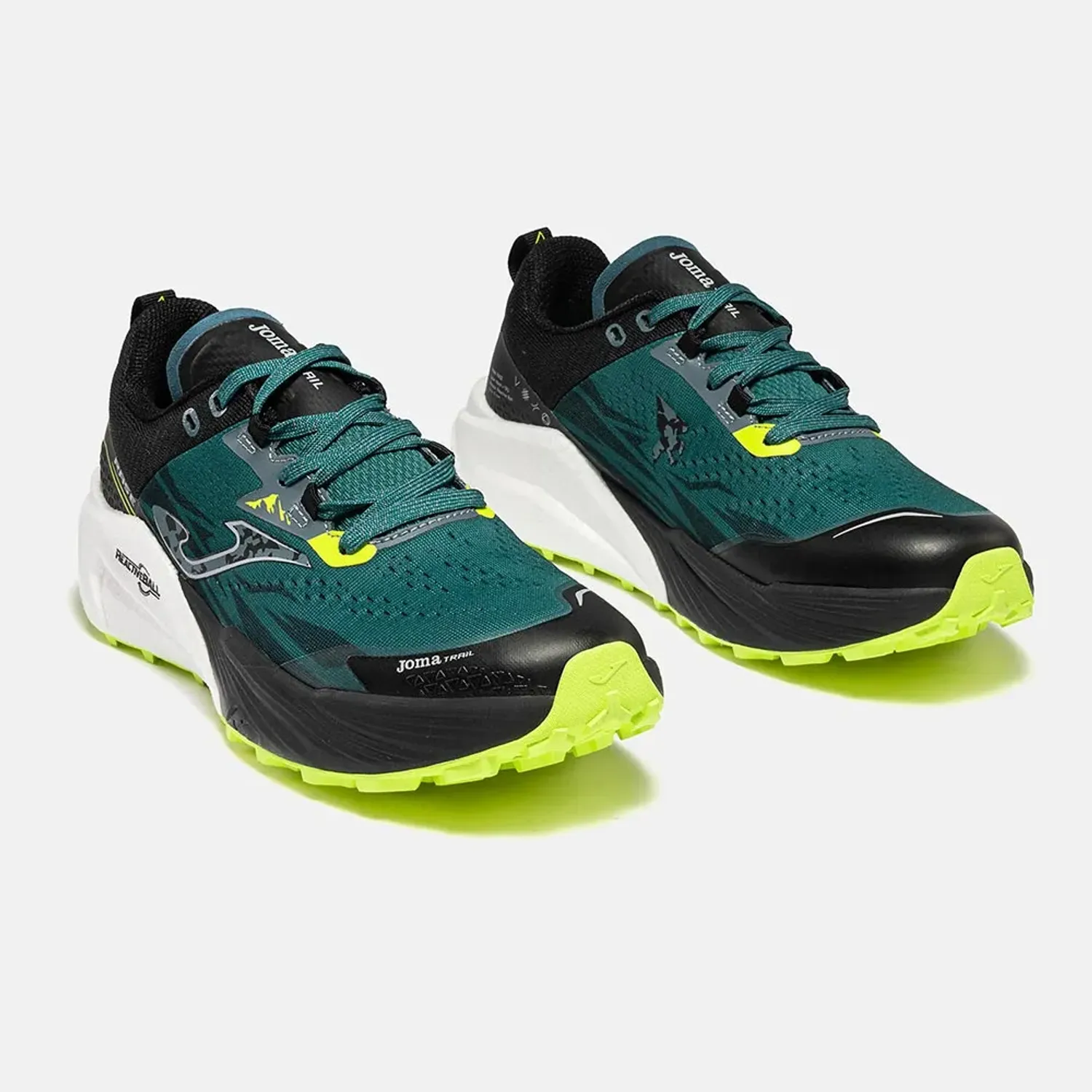 Zapatillas Joma Trail Running Hombre Rase 2617 color negro | Platanitos