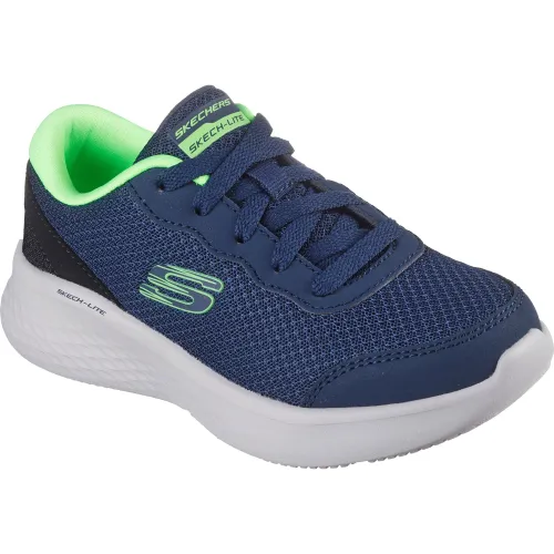 Zapatiilas Skechers Urbanas Niño Skech-Lite Pro color azul | Platanitos