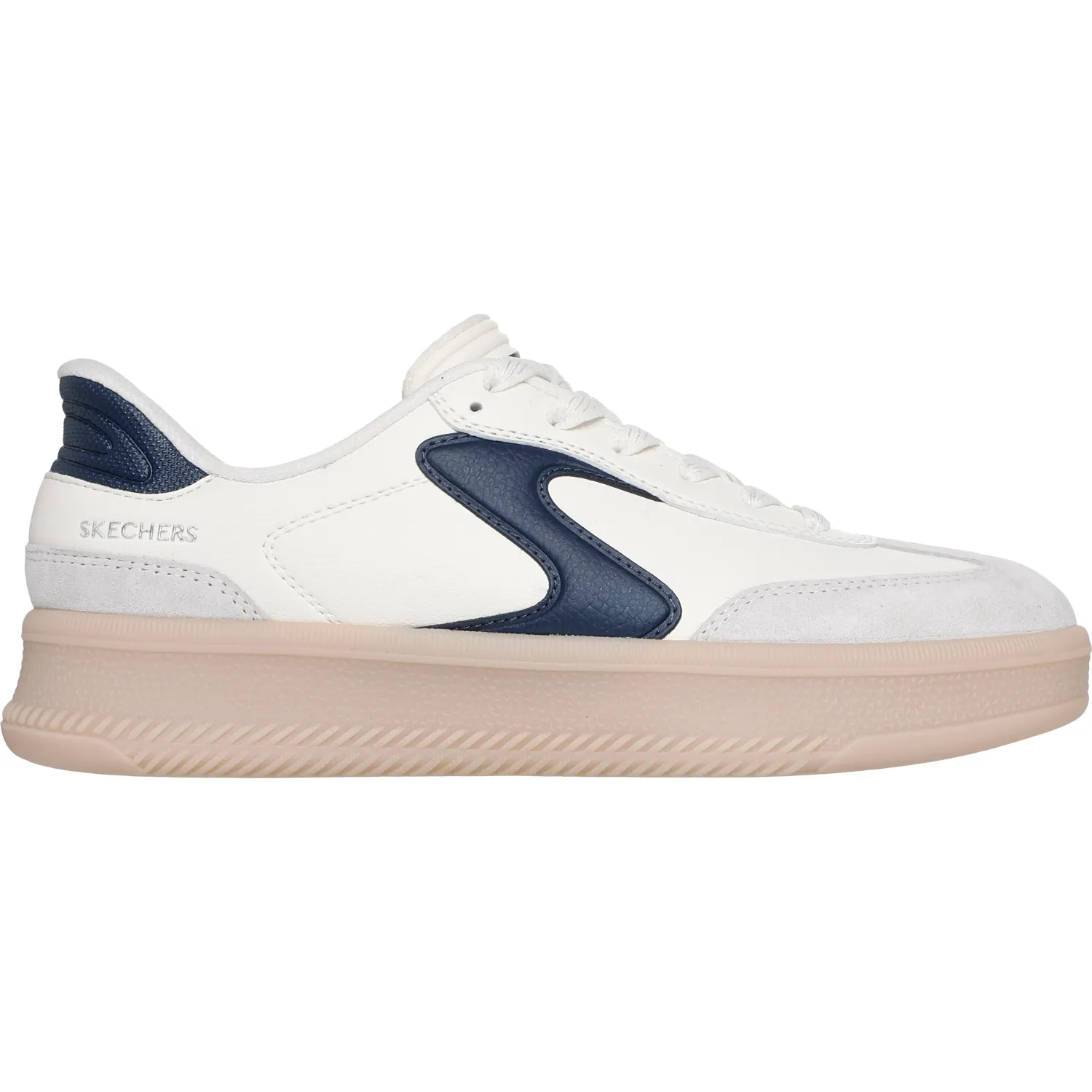 Zapatiilas Skechers Urbanas Mujer Hotshot Hi color blanco | Platanitos