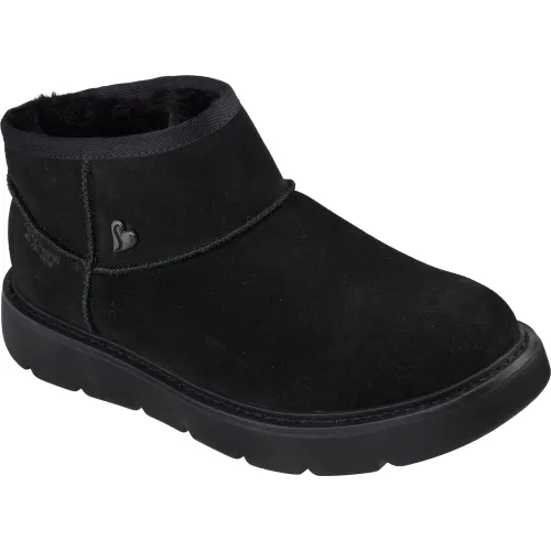 Botas Skechers Casuales Mujer Keepsakes Cozy color negro | Platanitos