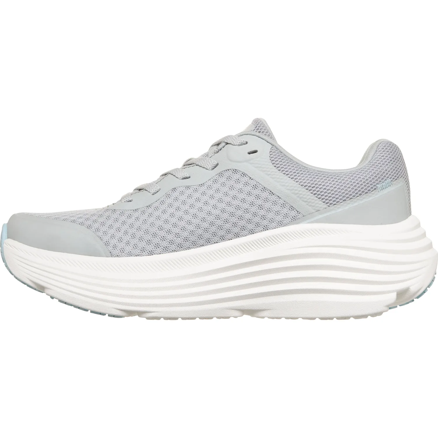 Zapatiilas Skechers Urbanas Mujer Max Cushioning Endeavour color gris | Platanitos