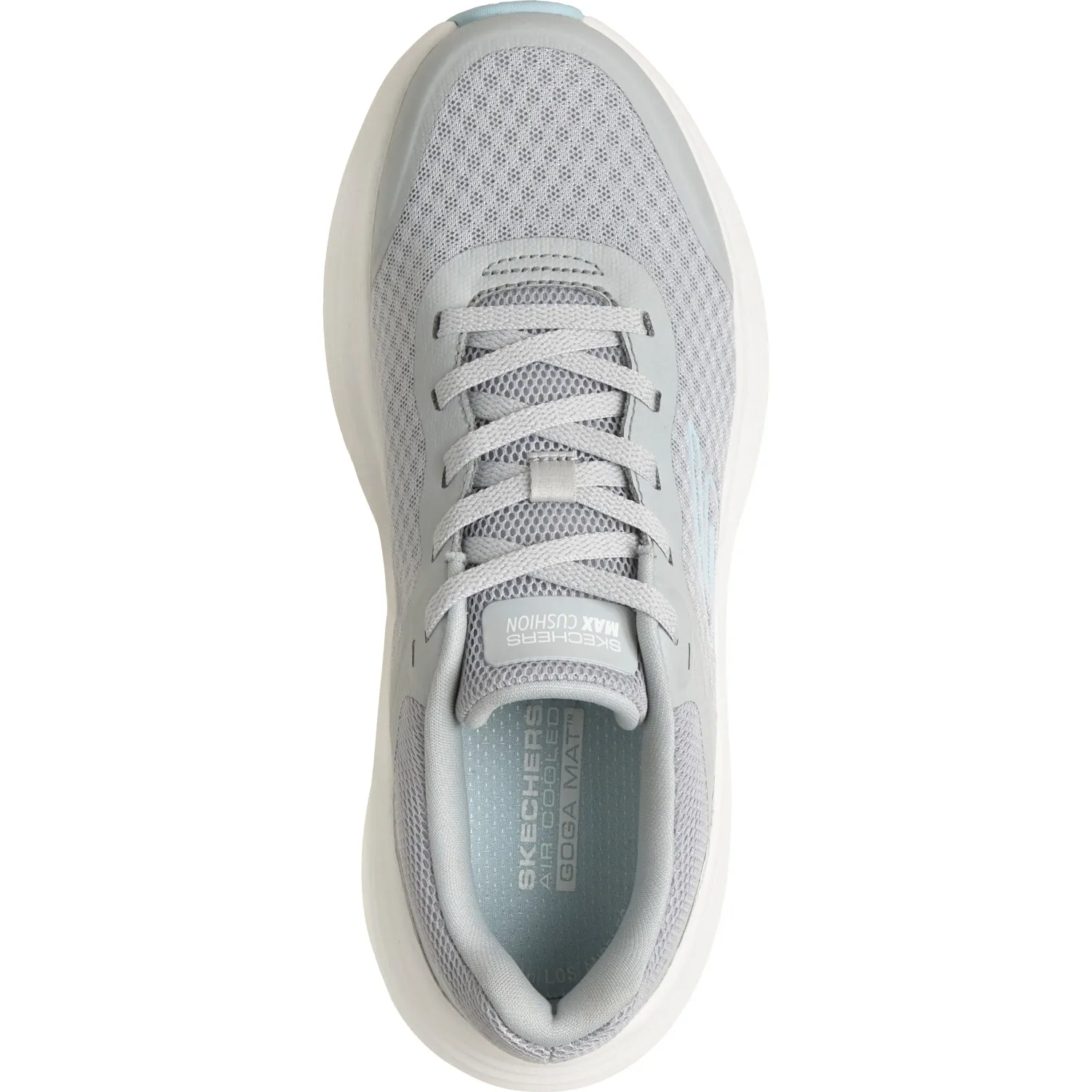 Zapatiilas Skechers Urbanas Mujer Max Cushioning Endeavour color gris | Platanitos