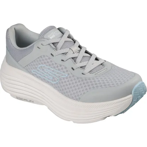 Zapatiilas Skechers Urbanas Mujer Max Cushioning Endeavour color gris | Platanitos